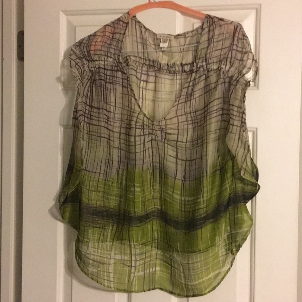 Nikibiki sheer top size L